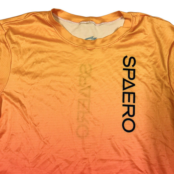 Spaero Elite Men's Ombre Orange Jersey Medium Cycling Triathlon (box 9) - Picture 7 of 9